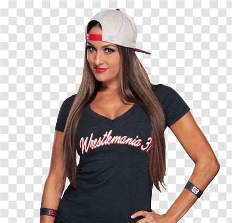 Nikki Bella T Shirt Hat Wrestlemania 33 Neck Wrestle Transparent Png