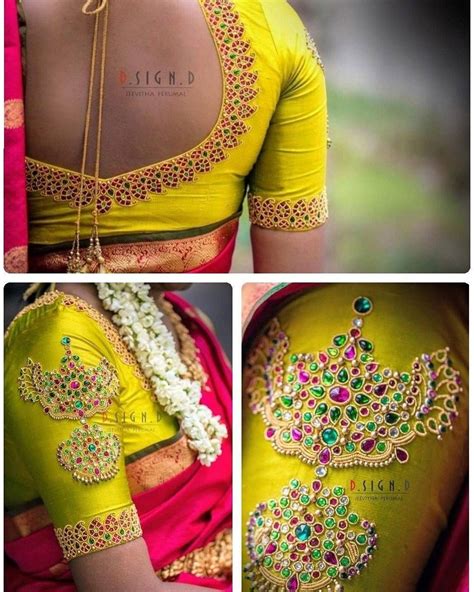 Pin On Silk Saree Blouse Designs