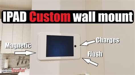 Ipad Flush Wall Mount For Smart Home Ipadwallbracket And Maus Fire Stixx