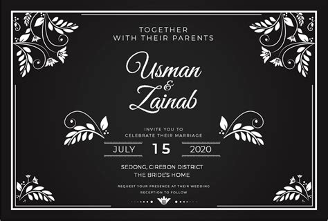 Contoh Menerima Undangan Pernikahan Dalam Bahasa Inggris : Undangan