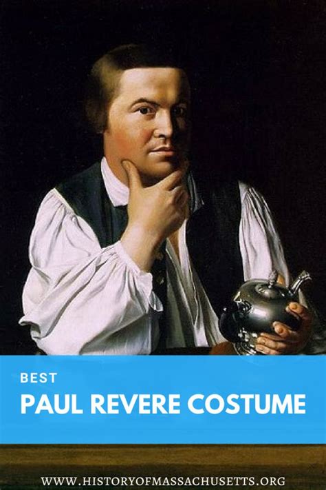Paul Revere Costume History Of Massachusetts Blog