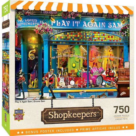 Masterpieces Shopkeepers Collection Play It Again Sam 750 Pieces