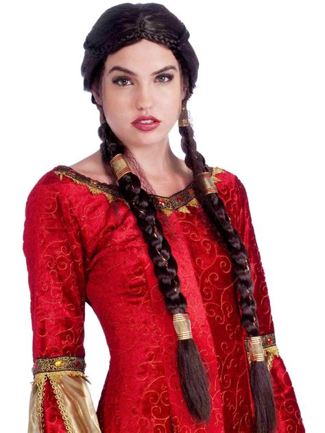 Medieval Maiden Renaissance Wig In 2022 Renaissance Costume Costumes For Women Women