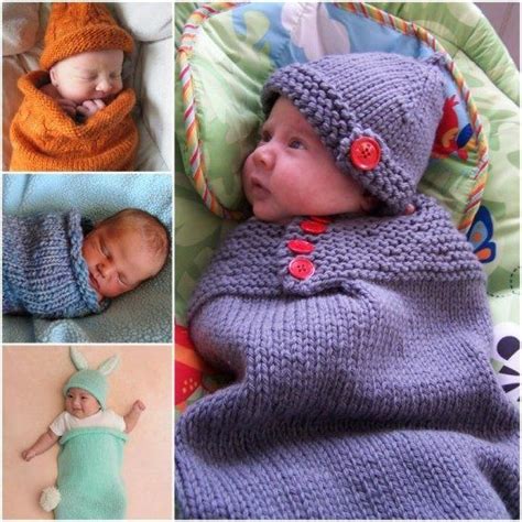 Loom knit baby cocoon blanket project. Knitted Baby Cocoons Free Patterns You Will Love | Baby ...