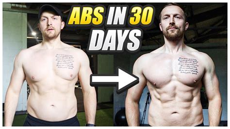 i trained abs every day for 30 days here are the results youtube