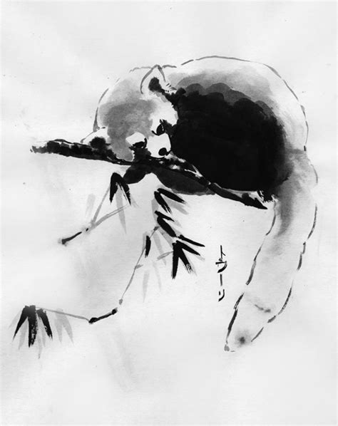 We Made Some Sumi E Ink Paintings In My School This Is One Of Them