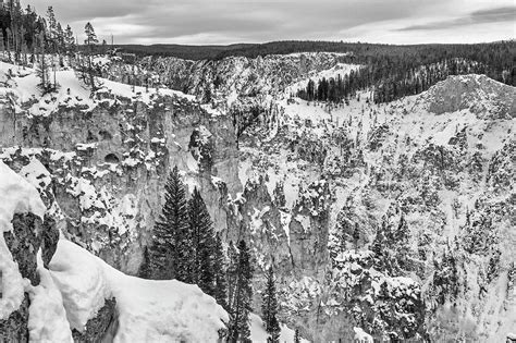 Grand Canyon Of Yellowstone Winter Landscape 2 Photograph By Hugh Hargrave Fine Art America