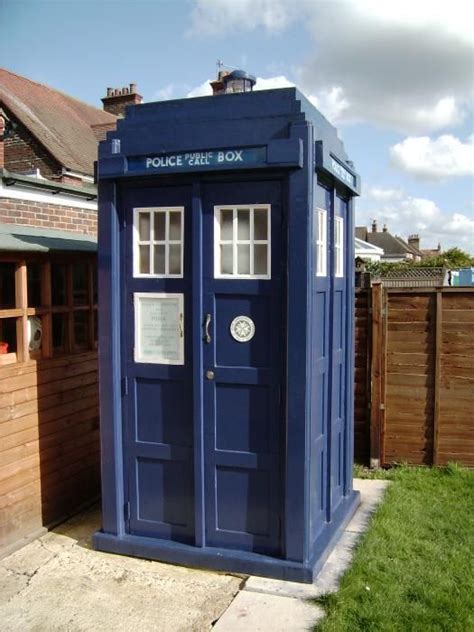 Tardis Garden Shed A Dream Of Mine Shed Of The Year Tardis Cool Sheds