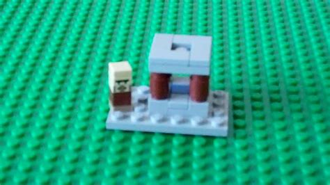Lego Minecraft Micro Village Tutorial Part 2 The Well Youtube