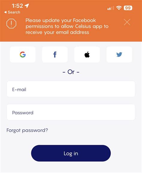 Anyone else getting this issue logging with facebook? It worked fine