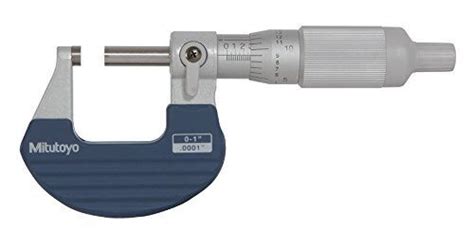 Mitutoyo 102 717 Ratchet Thimble Micrometer 0 1 Range 00001