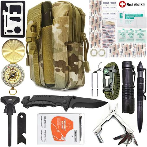 Camping Survival Kit 40 In 1 Well Prepared During Etsy