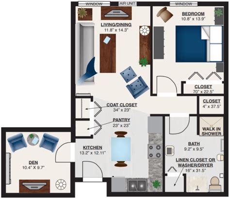 Retirement Home Floor Plans Assisted Living Floor Plans Appleton