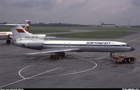 Tupolev Tu 154b Aeroflot Aviation Photo 0157945