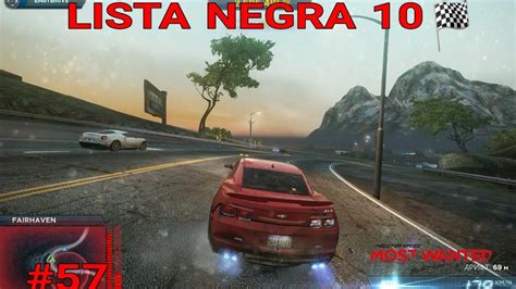 Need For Speed Most Wanted Passando Lista Negra Alfa Romeu C Concept Vs Camaro Zl