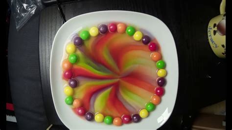 Skittles In Water Experiment Time Lapse Youtube