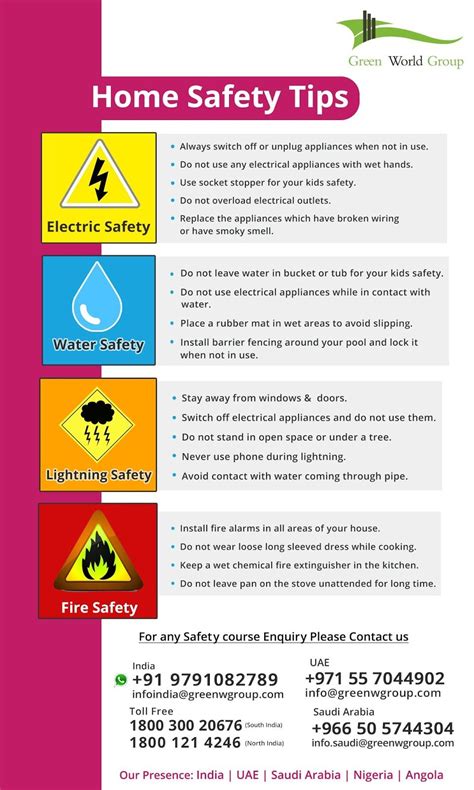 What Are Some General Home Safety Tips Home Safety Tips Home Safety