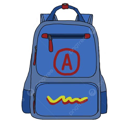 School Bag Clipart Hd Png School Bag Cartoon Cute Graduation Season