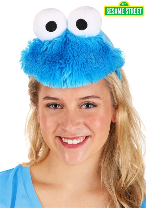 Cookie Monster Face Headband