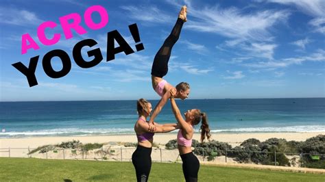 Extreme Yoga Challenge With 3 People The Rybka Twins Yoga Videos