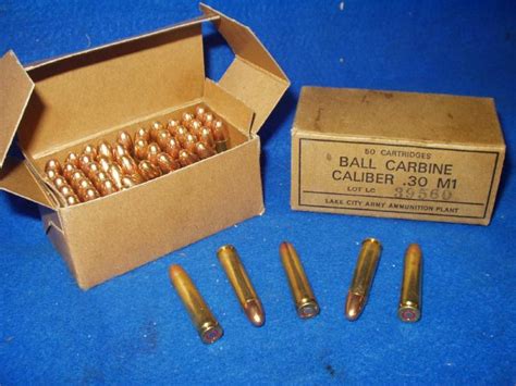 200 Rounds Us Military M1 Carbine 30 Cal Ammo For Sale At 9821743