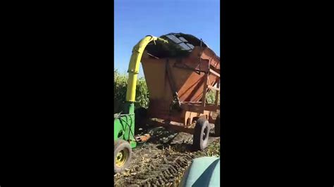 Jd 4630 With A 3950 Chopper Silage 2016 Youtube