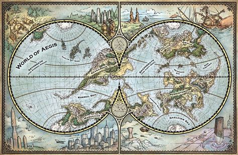 Mike Schleys Portfolio Fantasy Map Making Cartographers Guild
