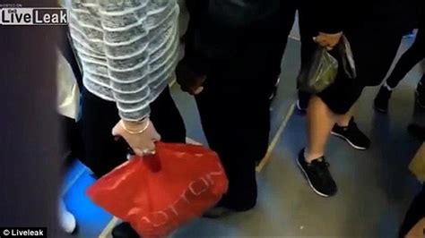 Liveleak Video Shows Commuter Rubbing Against Women On