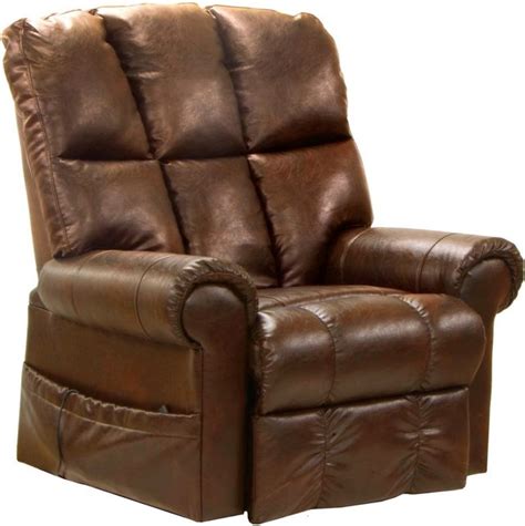 Catnapper® Stallworth Chestnut Power Lift Full Lay Out Chaise Recliner
