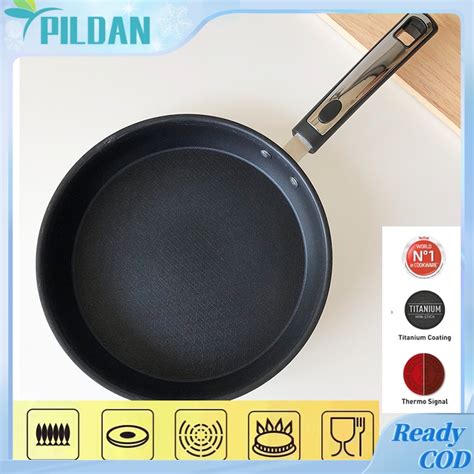 Jual Pildan Golden Flying Fish Fry Pan Stainless Harden Steel Anti