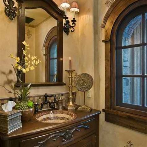 The existing fixtures were removed and replaced with an old world, furniture. 193 best Bathroom & Powder Room Decor images on Pinterest ...