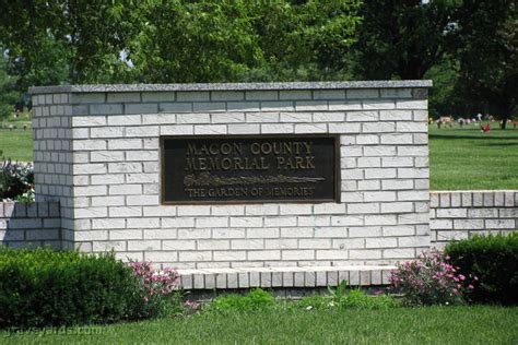 Macon County Memorial Park Macon County Illinois