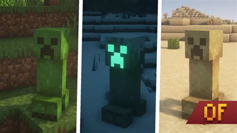 Creepers Plus Optifine Required Minecraft Texture Pack