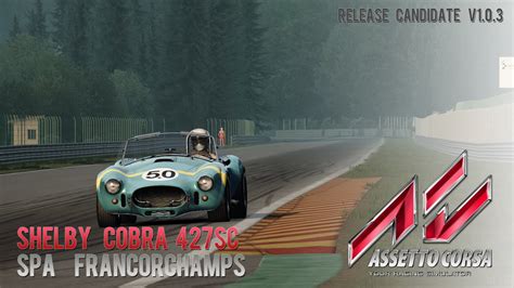 Assetto Corsa Shelby Cobra Sc At Spa Youtube