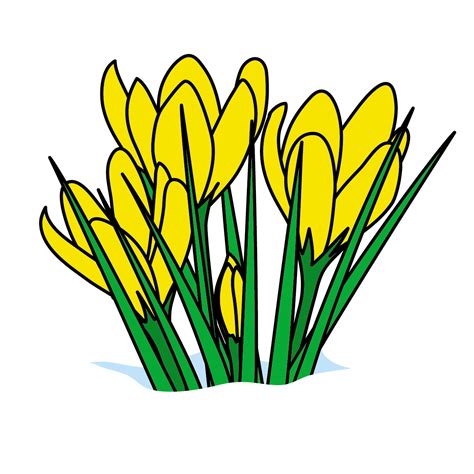 Spring Flowers Clip Art Free Clipart Best