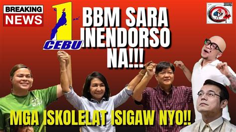 One Cebu Official Na Inendorso Ang Bbm Sara Tandem