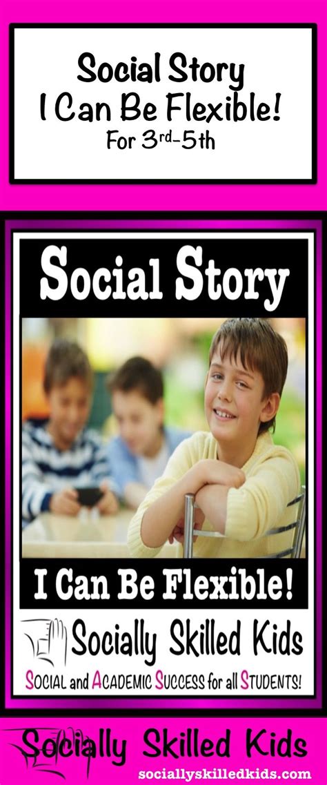 Flexible Thinking Social Skills Story And Activities For 3rd 5th Grade