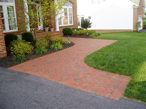 Maybe you would like to learn more about one of these? Pinehall Pathway Full Range clay paver walkway | Front ...