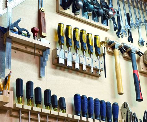 Custom Tool Wall Garage Tools Workshop Storage Garage Tool Organization