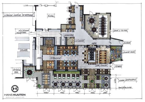 Projecten Cafe Floor Plan Restaurant Plan Restaurant Floor Plan