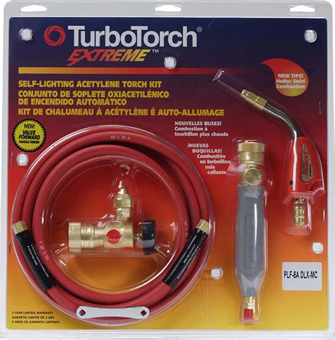 TurboTorch PL 5ADLX B Extreme Self Lighting Torch Kit G4 PL 5A B