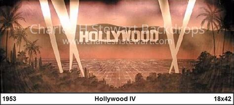 Hollywood Iv Backdrop Backdrops By Charles H Stewart