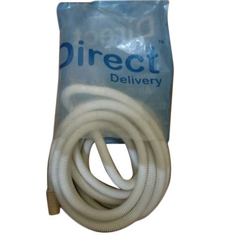 Round White Pvc Semi Automatic Washing Machine Inlet Pipe At Rs 65piece In New Delhi