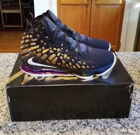 Nike Lebron 17 Lakers Black Size 12 New On Mercari Sneakers Men