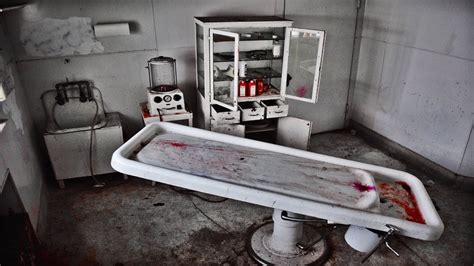 Abandoned Haunted Funeral Home From 1920s Coffins Embalming Room