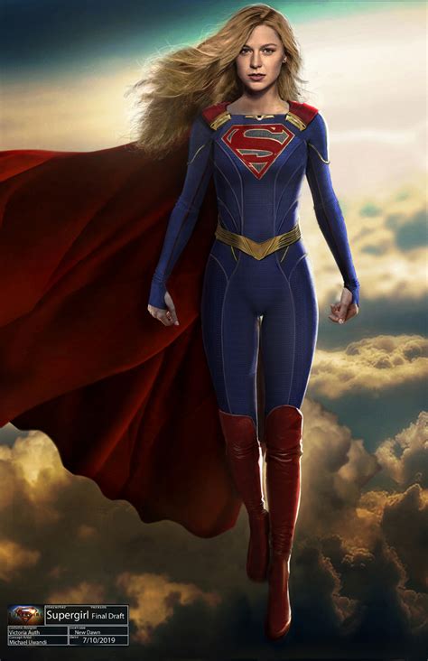 Artstation Supergirl Redesign Michael Uwandi Supergirl Movie