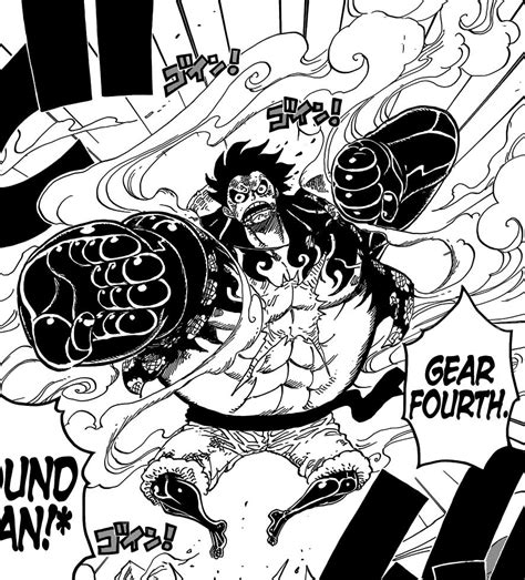 Luffy Gear Fourth Manga Manga Anime One Piece One Piece Drawing