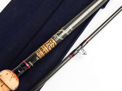 HARDY 10 2 PIECE No2 GRAPHITE SPINNING ROD Vintage Fishing Tackle