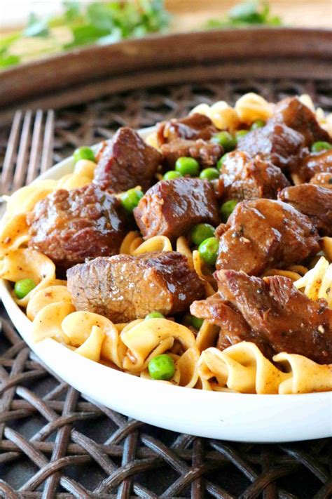 Cook, uncovered, for about 30 minutes or until noodles are tender and mixture is thick. Beef and Noodles | Recipe | Beef, noodles, Beef recipes ...