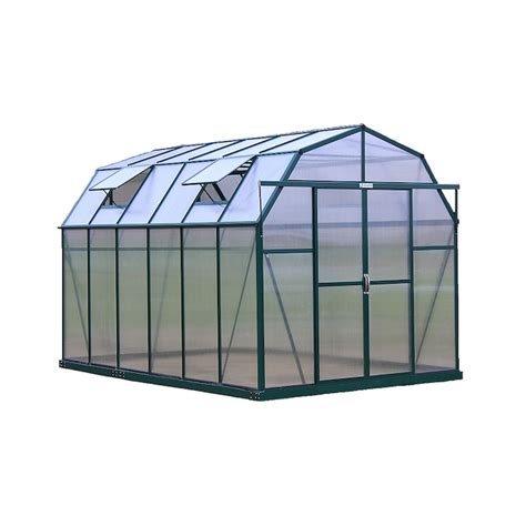 Grandio Greenhouses 12 Ft L X 8 Ft W X 8 Ft H Green Greenhouse In The